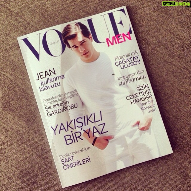 Çağatay Ulusoy Instagram - Vogue Türkiye haziran sayısı Men eki..