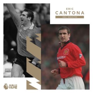 Éric Cantona Instagram - I am so happy but not surprised! Thanks to all of you!!! #premierleague #halloffame