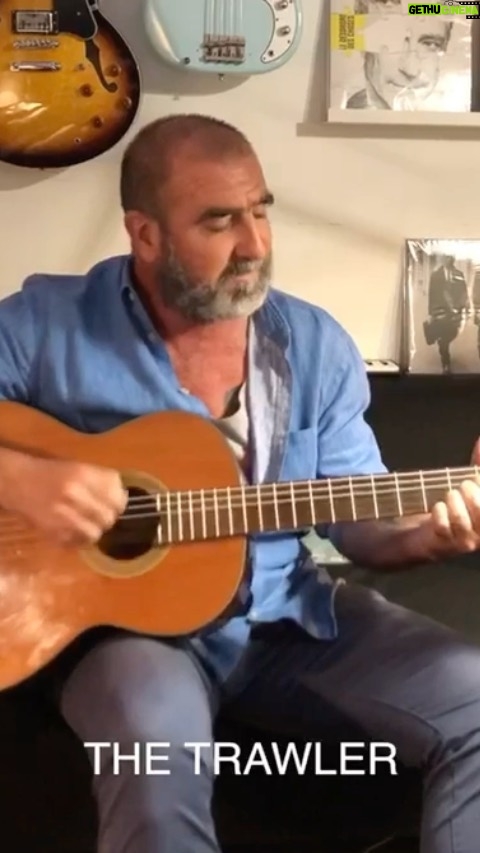 Éric Cantona Instagram - To you all my friends! Lyrics and music by myself. Thanks to @clarissefieurgant and @johandalgaard