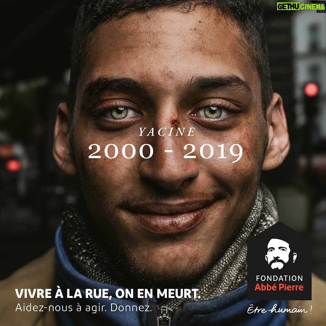 Éric Cantona Instagram - Vivre à la rue, on en meurt. Aidez la fondation Abbé Pierre à agir en faisant un don. https://don.fondationabbepierre.org/laruetue/