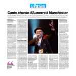 Éric Cantona Instagram - "Pour son premier concert, le chanteur Eric Cantona "a réussi la conquête, une fois de plus"". @leparisien @alainlalala