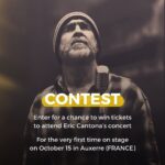 Éric Cantona Instagram - 🚨CONTEST🚨 Before the start of the Cantona sings Eric tour, Eric Cantona will present an exclusive concert on October 15 in Auxerre (FRANCE) ! Accessible by invitation only. Check out the link in bio to try and win your tickets 🎙️ 🚨CONCOURS🚨 Avant le début de sa tournée Cantona sings Eric, Eric Cantona donnera un concert en avant-première le 15 octobre à Auxerre ! Accessible sur invitation uniquement. Pour tenter de remporter vos places voir lien en bio 🎙️