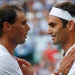 Éric Cantona Instagram – 2 sports legends and the whole world in tears!  Nadal/ Federer 👏🏼