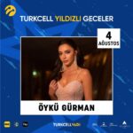Öykü Gürman Instagram – #turkcellyıldızlıgeceler #4ağustos #turkcellvadi #konser biletler 👉🏼👉🏼👉🏼 @biletix 
💫💫💫 @atlantisyapim @10uroz @fatihicmeli @turkcell.vadi