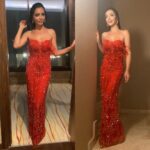 Öykü Gürman Instagram – ❤️💫✨ #konser #kıbrıs #sahne #nuhungemisi 

#kırmızı #hasanaltın @hasanaltin_official  #costume
#singer #actress #art #flamenco #art