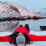 Özge Gürel Instagram - Sana karşı hislerim karışık Norveç 🫠🥶 Nusfjord, Nordland, Norway