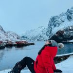 Özge Gürel Instagram - Sana karşı hislerim karışık Norveç 🫠🥶 Nusfjord, Nordland, Norway