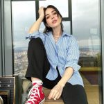Özge Gürel Instagram – Kakül perileriyle orta yolu bulduk 😂🤦🏻‍♀️