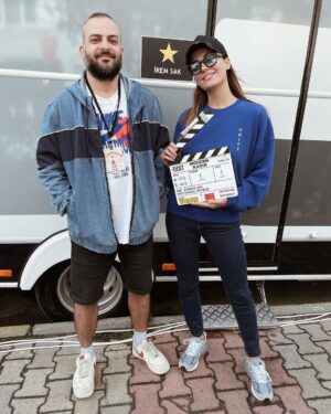 İrem Sak Instagram - 🥺 yoo ağlamıyorum ♥️🎬 canım yönetmenim 😍