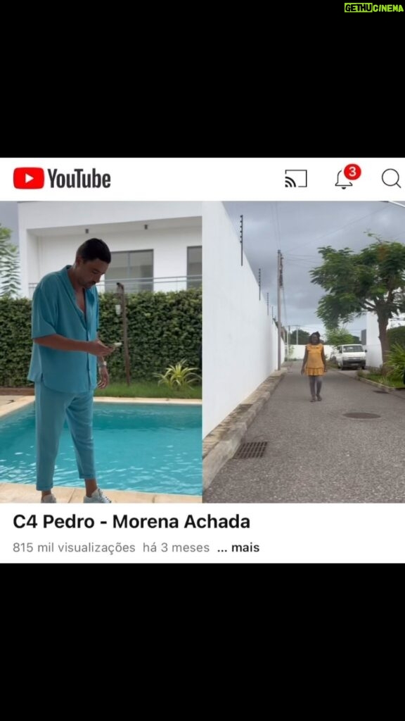 C4 Pedro Instagram - Lançamento Oficial Videoclipe “Morena Achada” do @c4pedro_official 😂 Dia 13 Abril já sabes onde é … Compre o seu ingresso em: https://www.clube-s.ao
