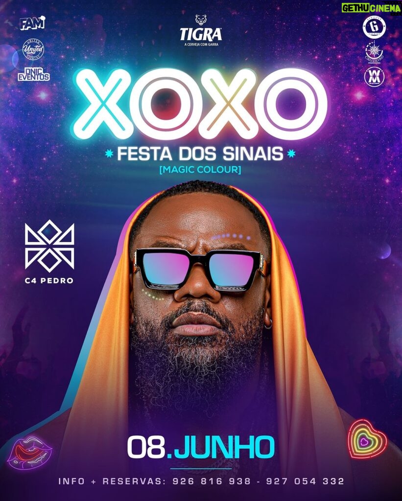 C4 Pedro Instagram - Dispensa apresentações 🔥 Mister arrogante 🔥 @c4pedro_official Convidado para o maior festival NEON de Angola 🇦🇴🔥 #xoxo #festadossinais #festivalneon