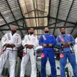 C4 Pedro Instagram - O JIU-JÍTSU É BRASILEIRO 🇧🇷 MAS A PULUNGUNZA É ANGOLANA 🇦🇴 Hoje recebemos a visita do professor @edu_a_silvagb @gb_angola 🔺 @gbnovavida 🔺 OSS!! ______________ @mauro_silva.gb 🥋 @edu_a_silvagb 🥋 Luanda, Angola