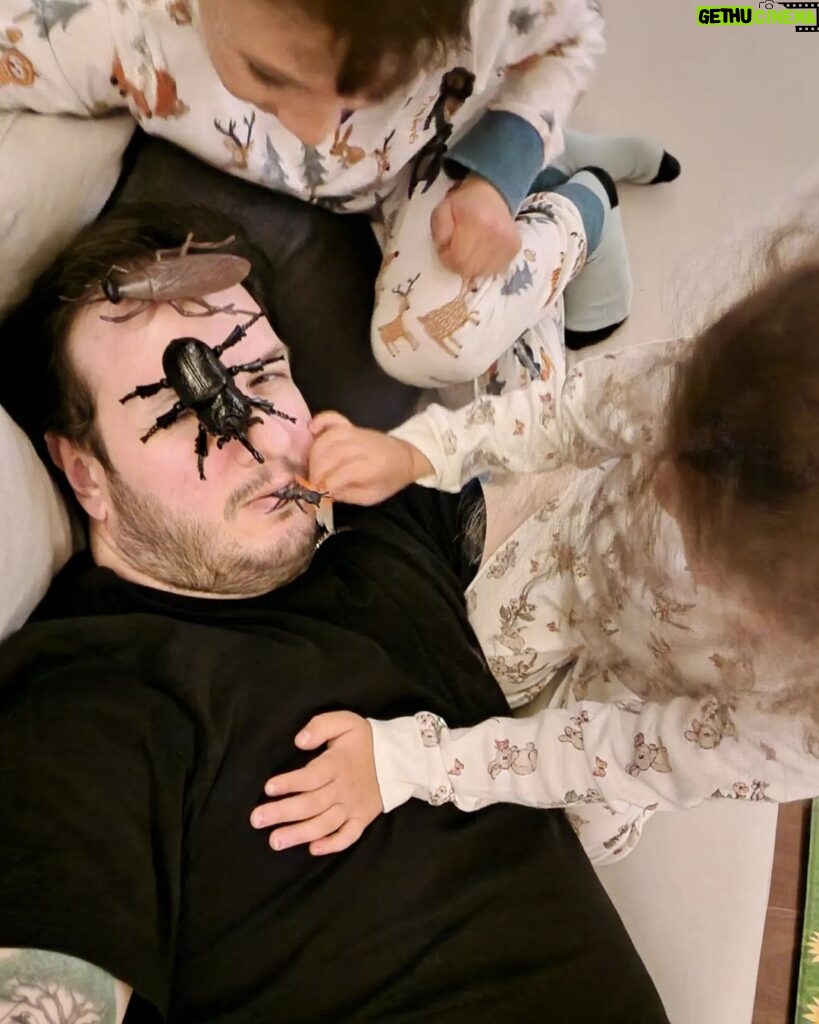 Şahan Gökbakar Instagram - Uyku oncesi babaya böcekli saldırı🤣🧿 ❤️❤️