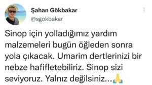 Şahan Gökbakar Instagram - Gülerken beraberdik, ağlarken de beraber olacağız. Allah yardımcınız olsun.🙏