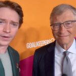 Calum Worthy Instagram - I asked Bill Gates how often he thinks about the Roman Empire at the @gatesfoundation #Goalkeepers2030 @thisisbillgates #romanempire #billgates