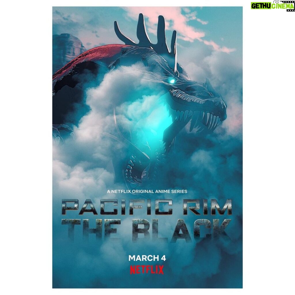 Calum Worthy Instagram - Pacific Rim: The Black premieres tomorrow on @netflix! Huge thanks to @legendary @gideonadlon @ericalindbeck @victoriagraceactress @andy_mcphee_official @nolovenochain, Jamie Simone, Ken Duer, RJ Palisoc, Scott McCarrey and the incredible entire team who made this show happen. I am so lucky to be working with talented storytellers. #pacificrimtheblack