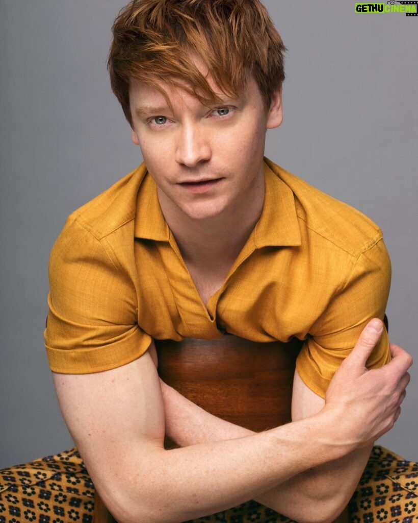 Calum Worthy Instagram - And the winner of most pale human goes to.... 🏆 - Photography: @emilysandiferphotography Editor-In-Chief: @jazzieperrier Story: @thildariou Videography: @anissavisuals Styling: @apuje Stylist Assistant: @georgesaintthomas Grooming: @heyannabee using @oribe and @glossier