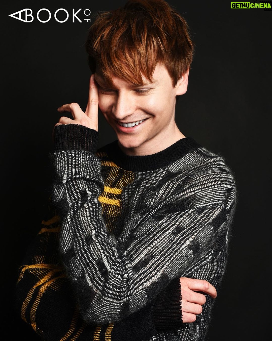 Calum Worthy - 43.4K Likes - I touched my face a lot in this shoot. I now have so much acne the Face ID on my iPhone doesn’t recognize me. Also check out my Insta Story. There’s a dope article!