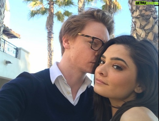 Calum Worthy Instagram - Happy Birthday to the girl of my dreams @thecelestadeastis 💕 There aren’t enough words in the dictionary to describe how much you amaze me. Oh, and I never want to tell you what your birthday wish should be babe but if you wanna throw us all a bone and wish for a Corona Virus cure that would be pretty cool!