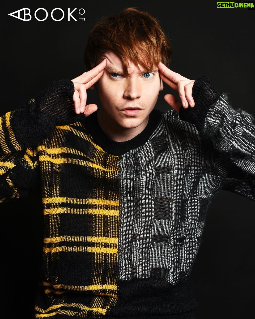 Calum Worthy - 43.4K Likes - I touched my face a lot in this shoot. I now have so much acne the Face ID on my iPhone doesn’t recognize me. Also check out my Insta Story. There’s a dope article!
