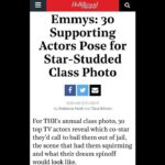 Calum Worthy Instagram - I am unbelievably grateful to be included in The Hollywood Reporter’s Annual Class Photo of Supporting Actors. Thank you @hollywoodreporter.