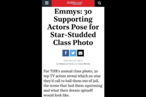 Calum Worthy Instagram - I am unbelievably grateful to be included in The Hollywood Reporter’s Annual Class Photo of Supporting Actors. Thank you @hollywoodreporter.