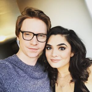Calum Worthy Instagram - I miss my ginger hair but I miss you more @thecelestadeastis ❤️ Can't wait to see you