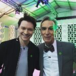 Calum Worthy Instagram - I just interviewed my favorite science teacher @billnye live on #24hoursofreality