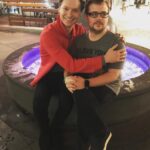Calum Worthy Instagram - Look who came to see @bodiedmovie tonight @johnpaulgreen