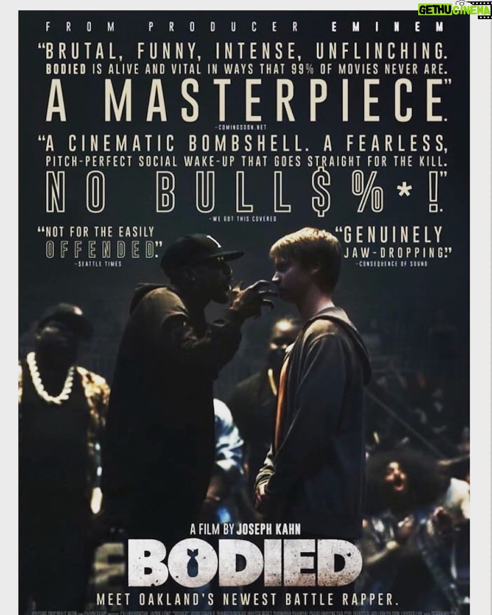 Calum Worthy Instagram - Thank you everyone who came to see Bodied last night. We sold out a lot of theaters across the country. I am blown away! There are only a FEW tickets left for tonight's shows.