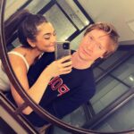 Calum Worthy Instagram - Happy Birthday to the person who makes me smile the moment she walks in the room @thecelestadeastis 🥳🎉