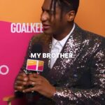 Calum Worthy Instagram - @jonbatiste is on a mission to change the world through music. I saw him get world leaders, activists, and leaders of industry to all dance as he performed his song Freedom. It was a beautiful moment. We sat down for a conversation right after. #Goalkeepers2030 @gatesfoundation