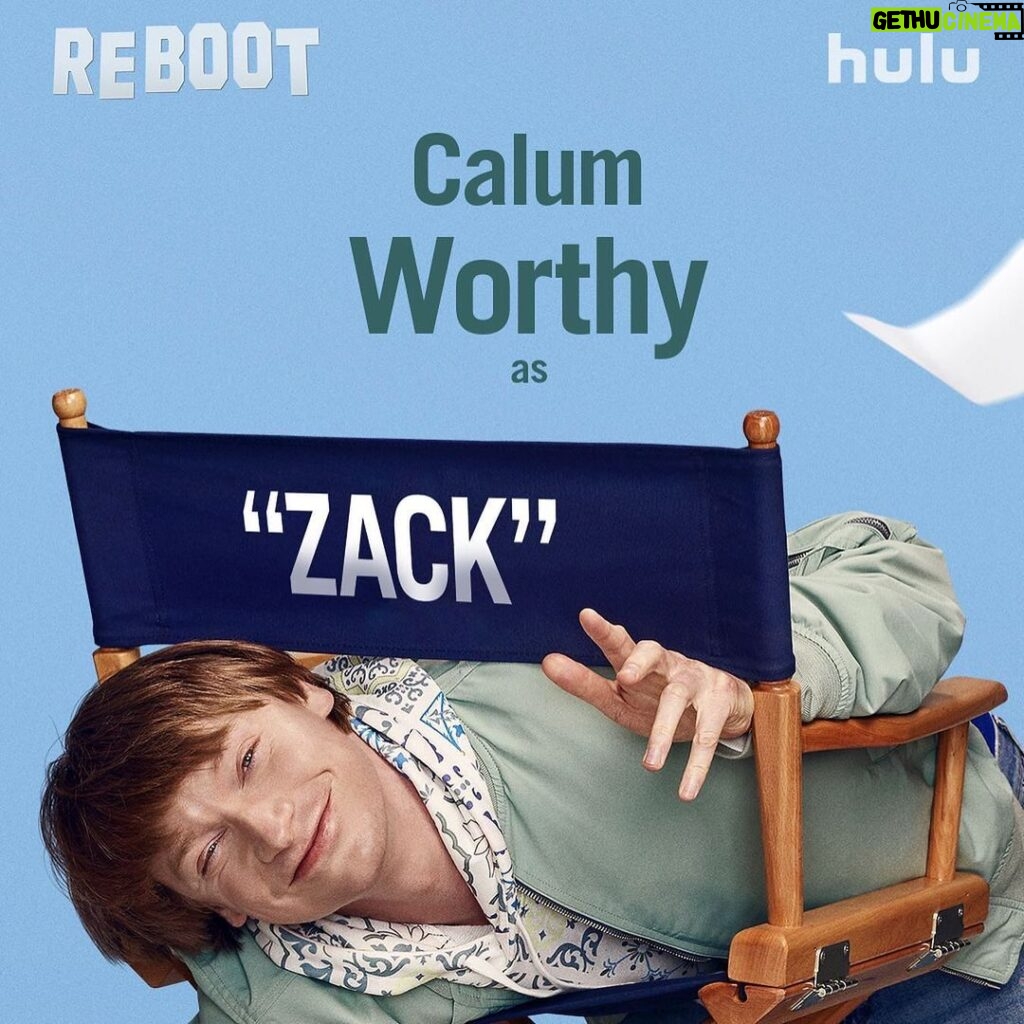 Calum Worthy Instagram - The season finale is released and now all episodes of Reboot are now streaming on @hulu!