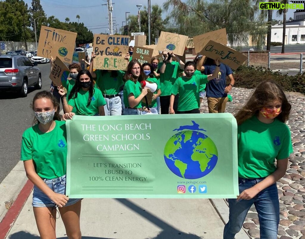 Calum Worthy Instagram - These incredible @greenschoolscampaign student activists need YOUR help! They are working hard to encourage their school board to transition the Long Beach Unified Schools District to 100% renewable energy. If you can, please sign the link in my bio. Students are the most important constituents in a school. I encourage the school board members of the Long Beach Unified School district, to listen to your constituents and do the right thing. This amazing team is led by @diana_michaelson_ Michaelson, Kaaya Batra, Simona Michaelson, Victoria Quach, and Hamid Torabzadeh Long Beach, California