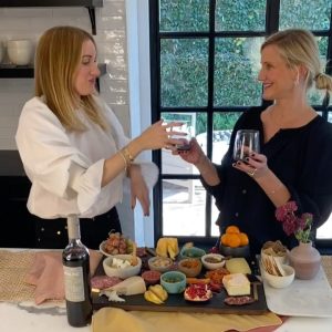 Cameron Diaz Instagram - How it started —> How it’s going 🍾 Happy First Birthday @avaline ! Thank you to all who have supported @katherinepower and I along this journey! 🙏🏼🍷✨