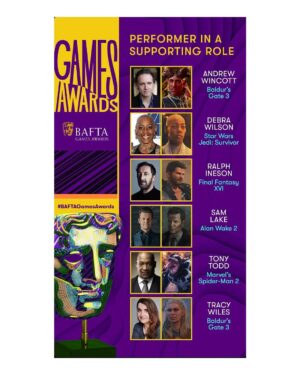 Cameron Monaghan Instagram - Truly an honor to be nominated for a @bafta. Not only that, but our @eastarwars team was nominated for SIX awards for @starwars Jedi Survivor! I’m so proud of everyone involved.

Congrats to my fellow nominees. Well deserved all round.
