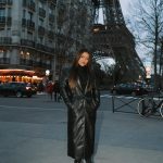 Camila Loures Instagram - all black in Paris 🖤 Paris, France