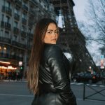 Camila Loures Instagram - all black in Paris 🖤 Paris, France
