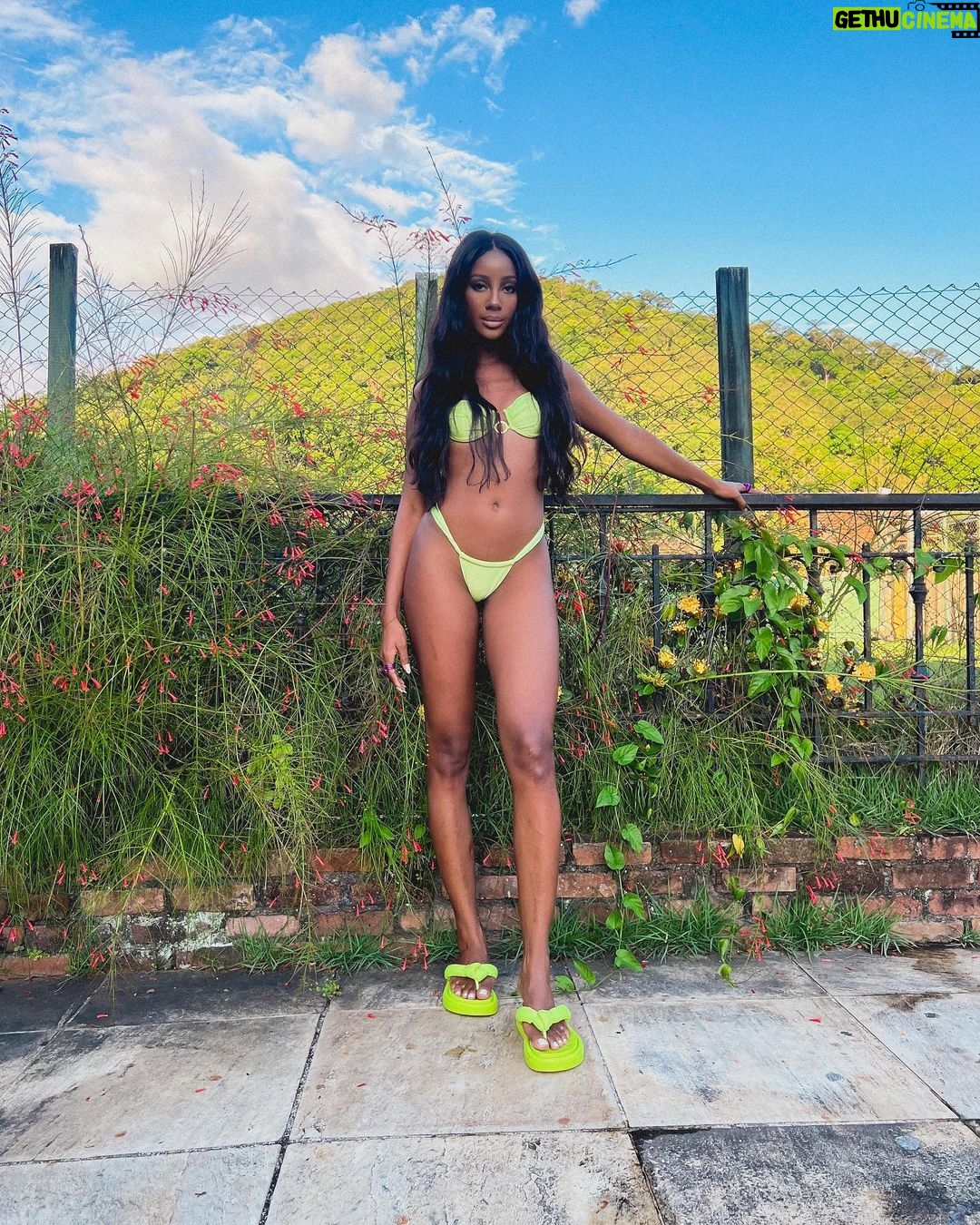 Camilla de Lucas Instagram - sem dúvidas de que minha cor é VERDE! Qual a sua? 🍀🍏🥑🧃🪀