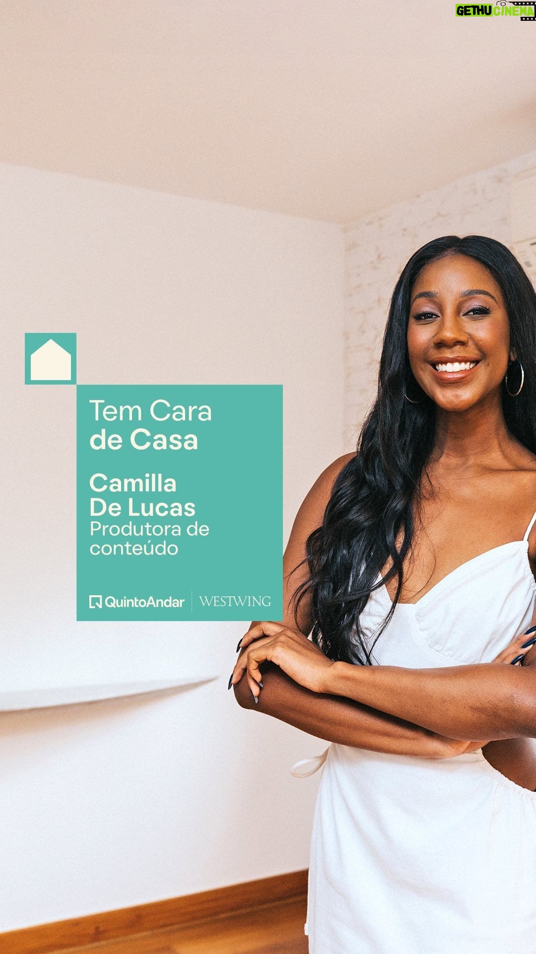 Camilla de Lucas Instagram - A minha reforma já está chegando ao fim e digo, não estou preparada pra dar adeus a esse universo de casa&decor!!! Viver essa a experiência de transformar um imóvel do @quintoandar com a curadoria e projeto do @westwingbr, foi pura nostalgia e só me aqueceu novamente! a cabeça explodiu de ideias! Será q vcs advinham o próximo projeto que já tenho em mente?! #TemCaraDeCasa #publicidade
