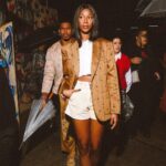Camilla de Lucas Instagram - primeiro fashion week com @tommyhilfiger. A mami estreou tudo nesse look! 💙❤️
