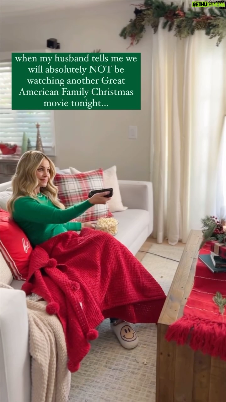 Candace Cameron-Bure Instagram - Silly husband— Christmas movies are FOR ME, BY ME 😉🎄❤️💚 Weekend plans consist of watching ‘My Christmas Hero’ tonight, ‘A Royal Date For Christmas’ on Saturday, and ‘A Christmas for the Ages’ on Sunday only on @gactv !!!