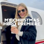 Candace Cameron-Bure Instagram - Up, up, and away ✈️ - a behind the scenes look at the premiere of ‘My Christmas Hero’ for the military families at Joint Base Lewis-McChord! Can’t believe you all get to see this movie THIS WEEK!! Tune into @gactv on Friday, November 24th at 8/7c and text the word CHRISTMAS to 877-999-1225 Canadian friends!! 🇨🇦🍁 check my instagram story for an update of when ‘My Christmas Hero’ will premiere in Canada!!