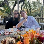 Candace Cameron-Bure Instagram - A very Bure Thanksgiving with all my babies in one place!!! Beyond grateful for this family the Lord has blessed me with, and for 80 wonderful years of my Dad…the one that keeps us all laughing 🎂🧡