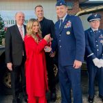 Candace Cameron-Bure Instagram - About last night ❤️✨ @gactv + @candyrock.entertainment put on an event to premiere our upcoming Christmas movie ‘My Christmas Hero’ for all the military families at Joint Base Lewis-McChord. It was such a joy to see and meet ALL that came out to watch!! You can tune into #greatamericanfamily on November 24th at 8/7c! Mcchord Air Force Base, Washington