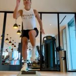 Candace Cameron-Bure Instagram - Determined to make cardio fun again with my Stoked Step 🫀💃🏼✨ @kirastokesfit