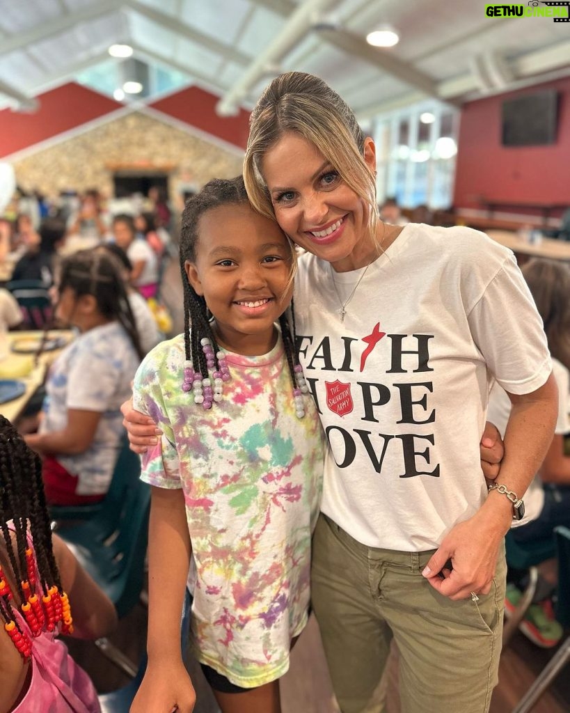 Candace Cameron-Bure Instagram - What a blessing this day has been to me ❤️ I always love spending time with my @salvationarmyus family, but seeing the joy in the hearts of these kids was unmatched!