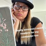 Candace Cameron-Bure Instagram – I woke up yesterday and WHAM 💥!!! I couldn’t read my Bible, or see my phone clearly or type 13pt emails on my computer. It was all blurry 😩😩😩. Overnight!!! Guess I’m in the market for cool readers 🤓