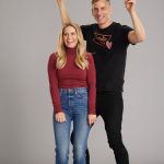 Candace Cameron-Bure Instagram - When you have photo galleries for your movie, but make it FUN!!! @ricardo.hubbs.photo you’re the best 📸🎥. So much talent, so much thought, so much love and such a good playlist 😉❤️ #setphotographer #galleryphoto #unitphotographer -P.S. Ricardo is an amazing photographer who takes photos on set, not an actor. Which means he’s not my leading man in this film, but can you guess who is?!!!