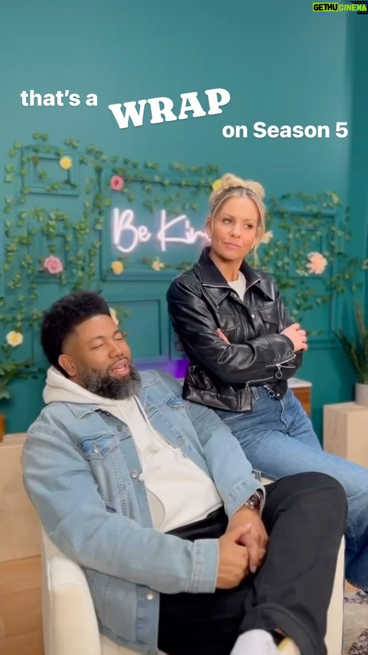 Candace Cameron-Bure Instagram - Last week we wrapped things up on the @candacecameronburepodcast with @jasonearls ππΌ We talked about WHY laughter is good for the soul and all the places we see it in the Bible. Did you listen?? Listen anywhere you get your podcasts or watch on YouTube! Get all the links at Candace.com and stay tuned for the announcement of my Season 6 guest co-host!! β¨π©· #ccbpodcast